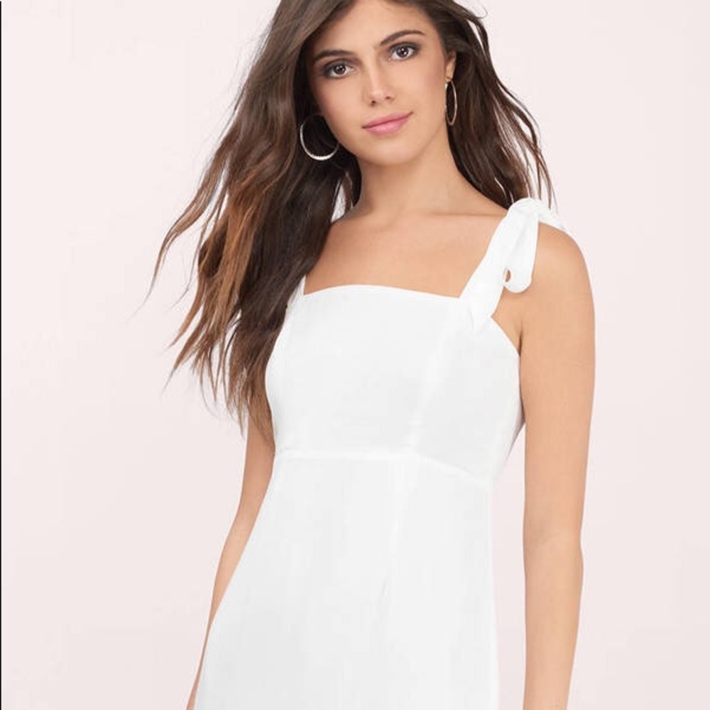 TOBI MADE TO BE YOURS IVORY BODYCON DRESS